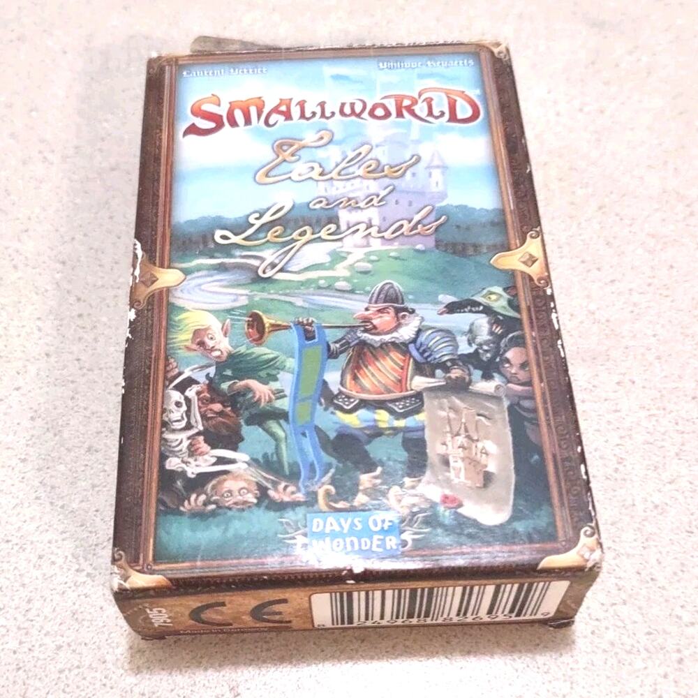 Small World Tales & Legends Expansion Days of Wonder - Complete Great Condition